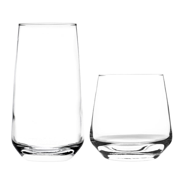 nicola spring 12pc Tallo Glassware Set