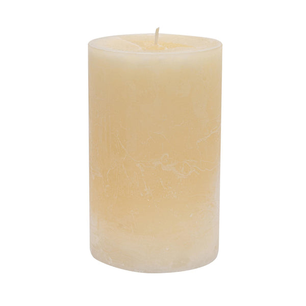 nicola spring 14.5cm Vanilla Round Pillar Candle