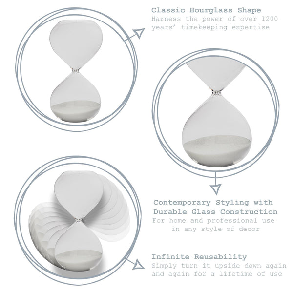 Nicola Spring 15 Minute Glass Sand Timer