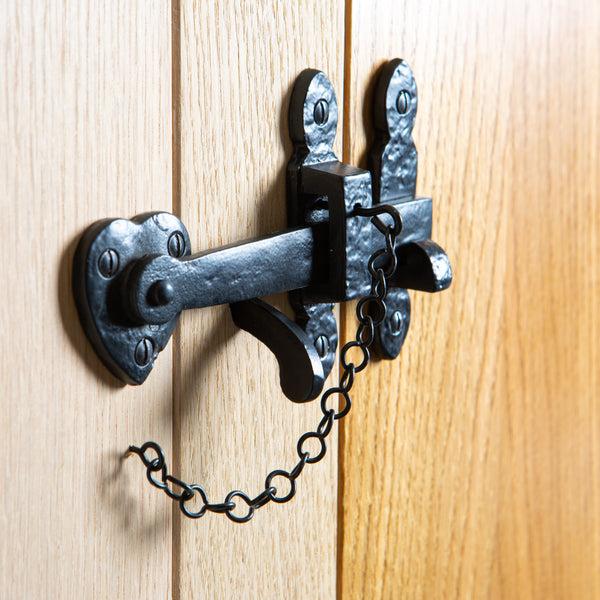 Nicola Spring 155mm Black Arrowhead Suffolk Latch