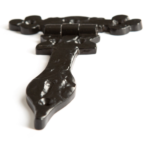 Nicola Spring 155mm Black Ornate T-Hinge