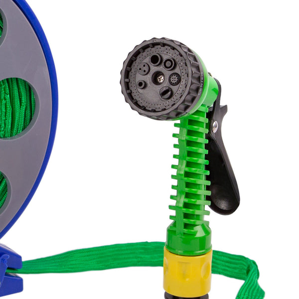 Nicola Spring 15m Flat Hose With Spray Gun