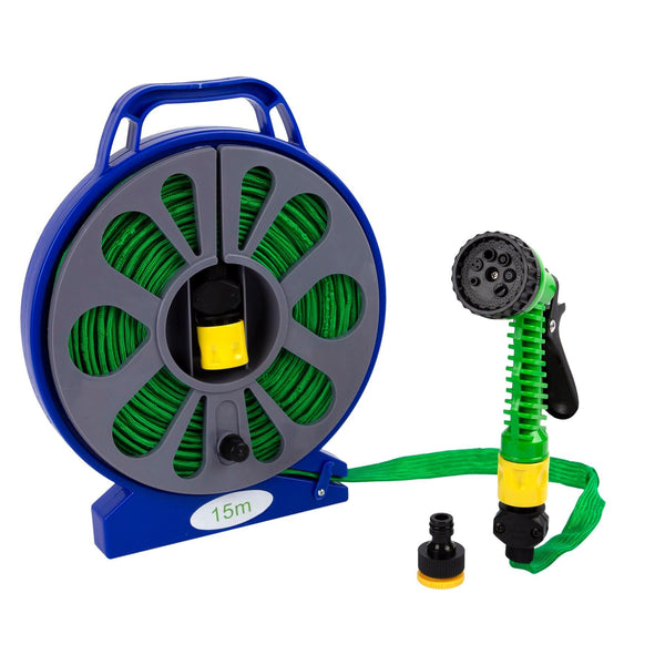 nicola spring 15m Flat Hose with Spray Gun