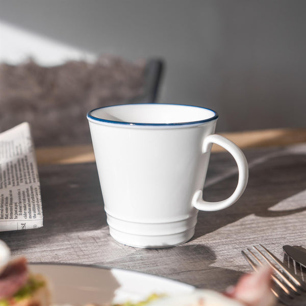 Nicola Spring 16pc Farmhouse Porcelain Dinner Set