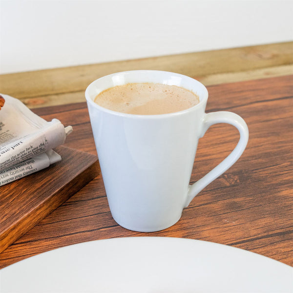 Nicola Spring 16pc White Dinner Set