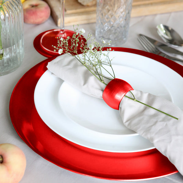 Nicola Spring 18pc Metallic Charger Plates Set