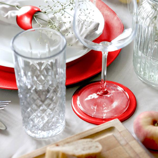 Nicola Spring 18pc Metallic Charger Plates Set