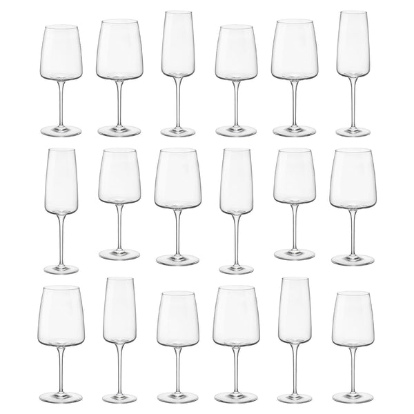 nicola spring 18pc Nexo Glass Stemware Set