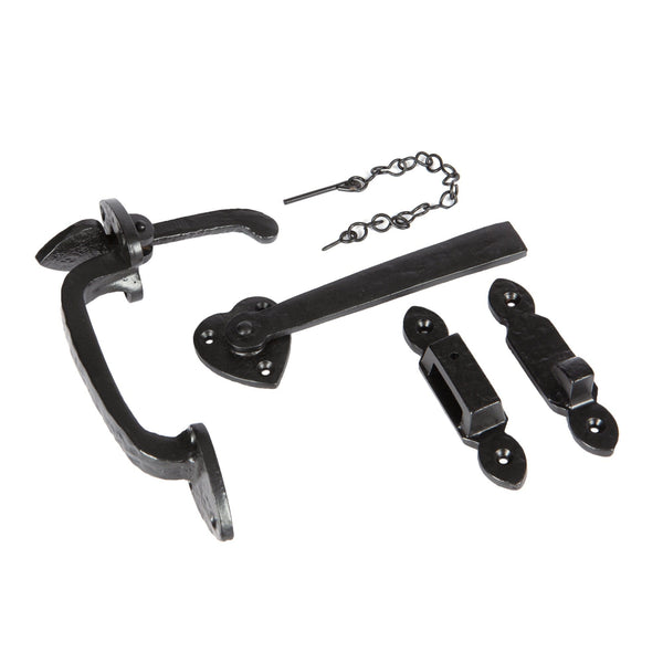 nicola spring 195mm Black Arrowhead Suffolk Latch