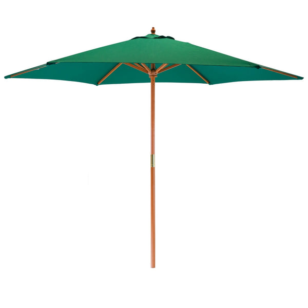 Nicola Spring 2.7m X 2.5m Wooden Garden Parasol