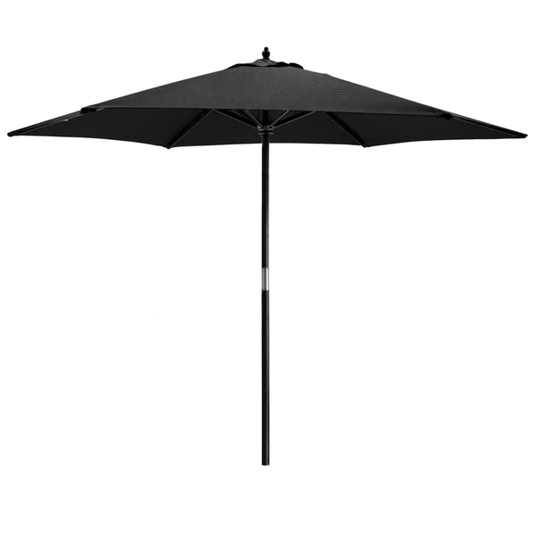 nicola spring 2.7m x 2.5m Wooden Garden Parasol