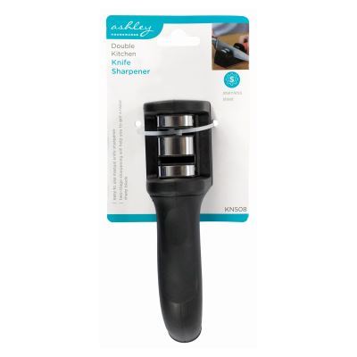 nicola spring 2 Stage Knife Sharpener - Black