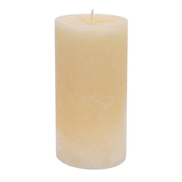 nicola spring 20cm Vanilla Round Pillar Candle