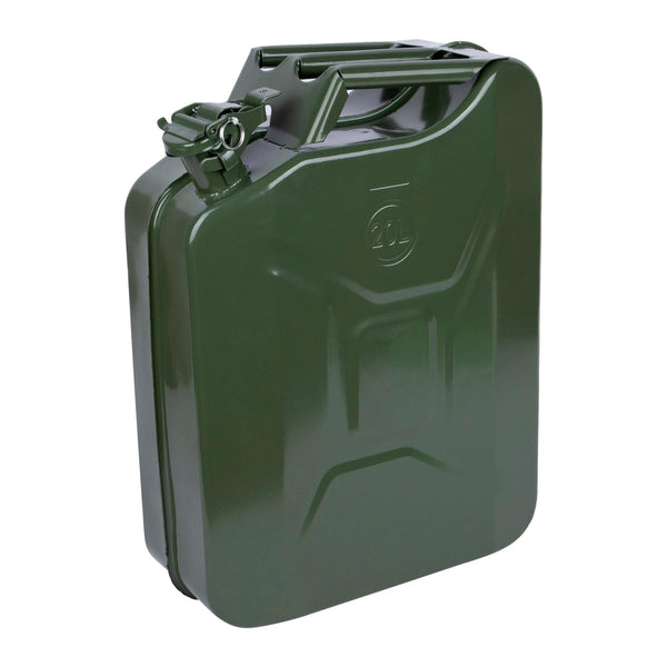 Nicola Spring 20L Steel Jerry Can With Spout