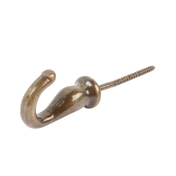 nicola spring 20mm x 35mm Brass Screw Hook