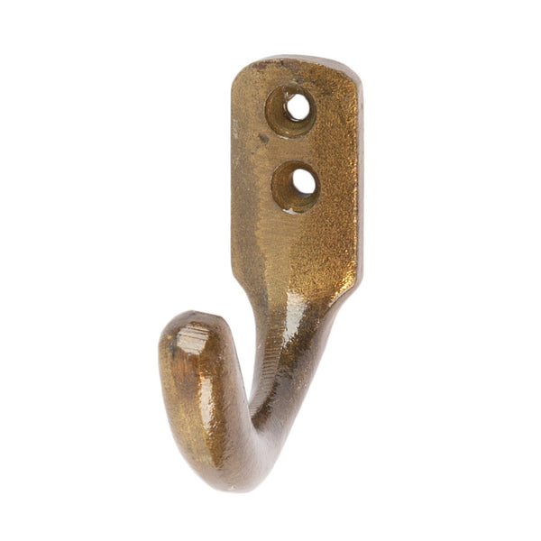 nicola spring 20mm x 55mm Brass Single Coat Hook
