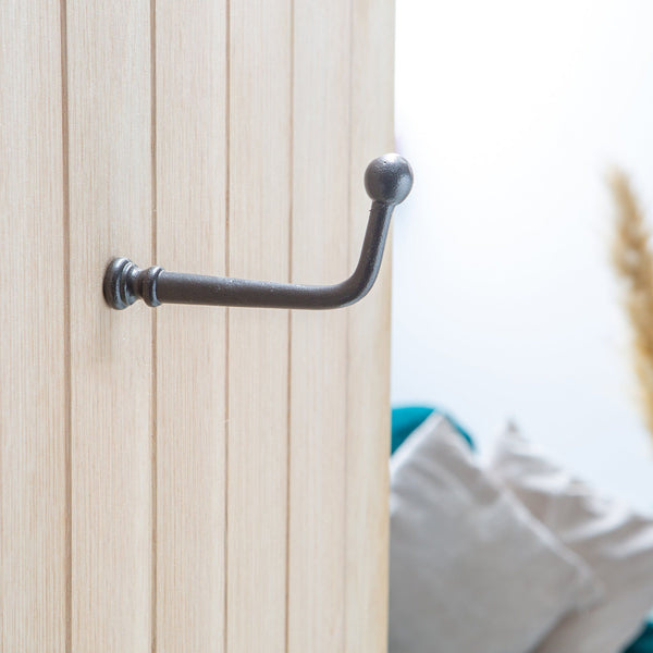 Nicola Spring 20mm X 60mm Raw Flat Top Screw Hook