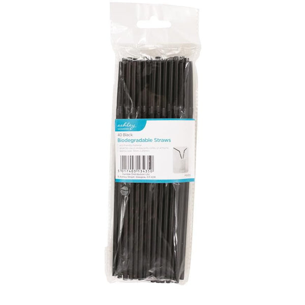 Nicola Spring 21cm Biodegradable Straws - Pack Of 40
