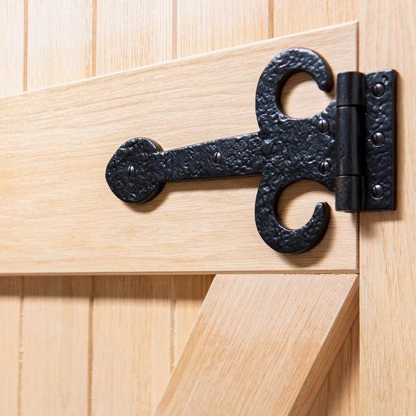 Nicola Spring 230mm Black Arrowhead T-Hinge