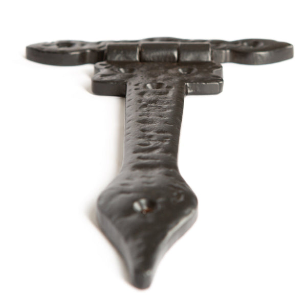 Nicola Spring 230mm Black Ornate T-Hinge