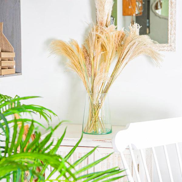 Nicola Spring 25cm Jebel Recycled Glass Vase