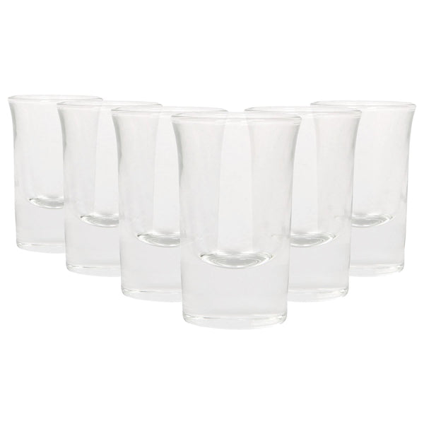 nicola spring 25ml Tall Shot Glasses - Pack of 6