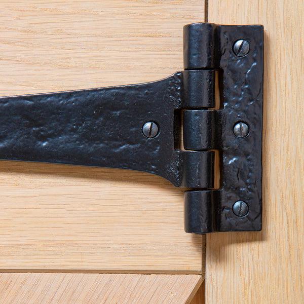 Nicola Spring 290mm Black Traditional T-Hinge