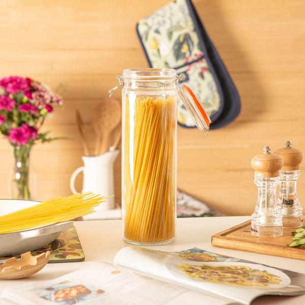 Nicola Spring 2L Air Tight Glass Spaghetti Jar