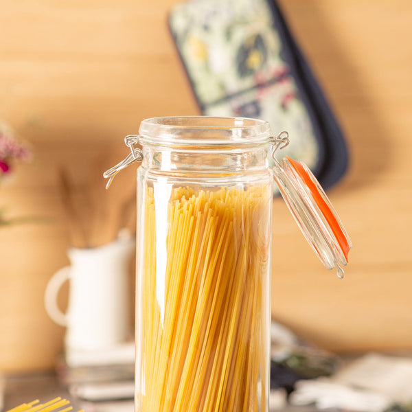 Nicola Spring 2L Air Tight Glass Spaghetti Jar
