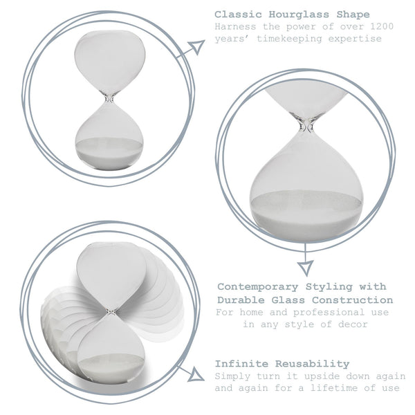 Nicola Spring 30 Minute Glass Sand Timer