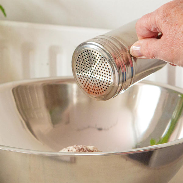 Nicola Spring 300ml Stainless Steel Flour Shaker