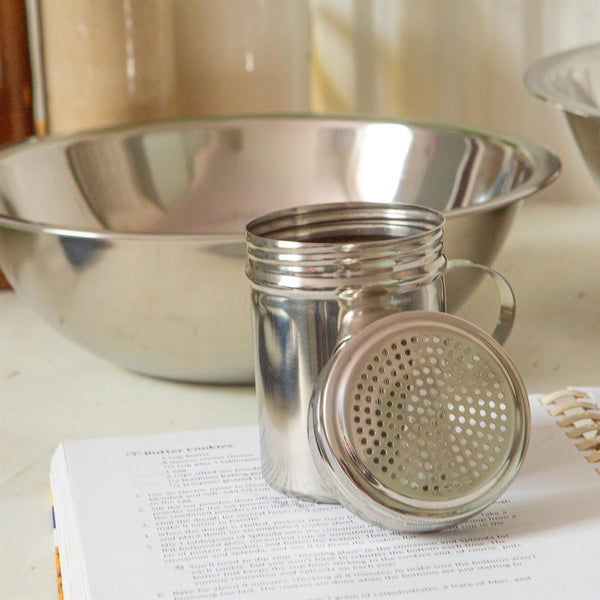 Nicola Spring 300ml Stainless Steel Flour Shaker