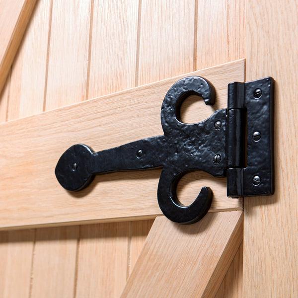 Nicola Spring 300mm Black Arrowhead T-Hinge