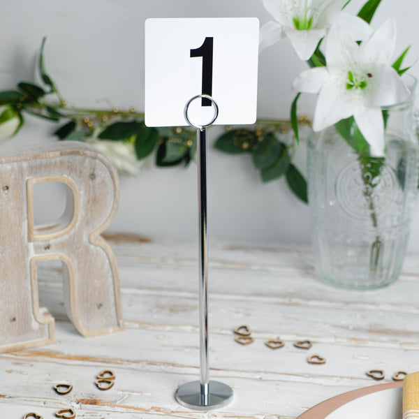 Nicola Spring 30cm Table Number Holders - Pack Of 12