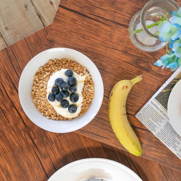 Nicola Spring 30pc White Dinner Set