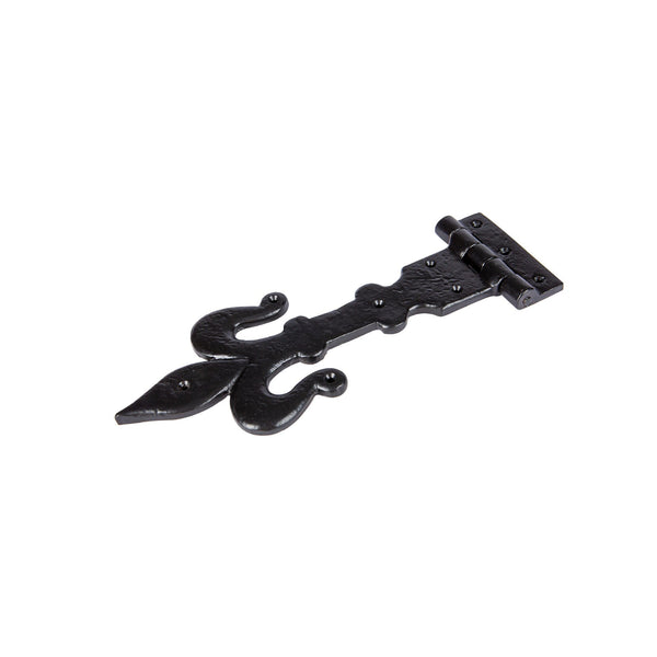 nicola spring 310mm Black Fleur De Lis T-Hinge