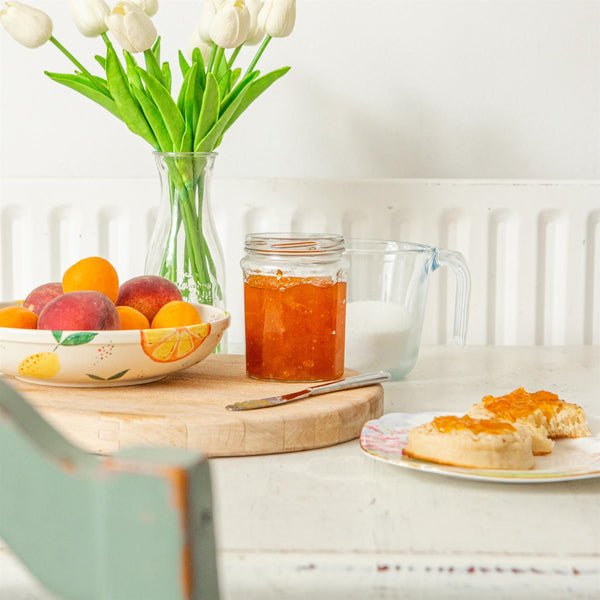 Nicola Spring 380ml Glass Jam Jars - Pack Of 6