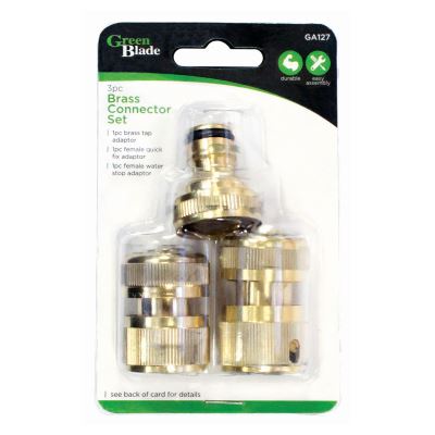 nicola spring 3pc Brass Connector Set