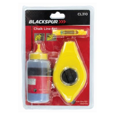nicola spring 3pc Yellow 15m Chalk Line Set
