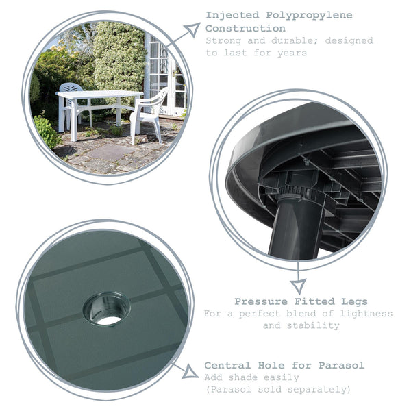 Nicola Spring 4 Piece Gala Garden Furniture Set