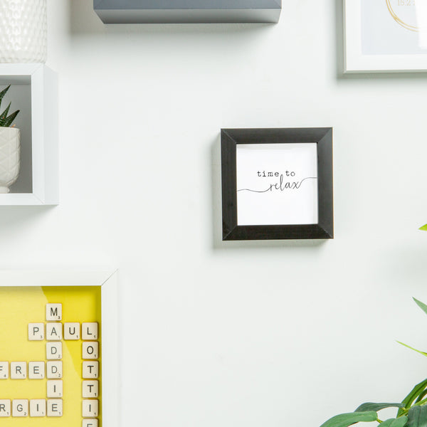 Nicola Spring 4" X 4" 3D Box Photo Frame