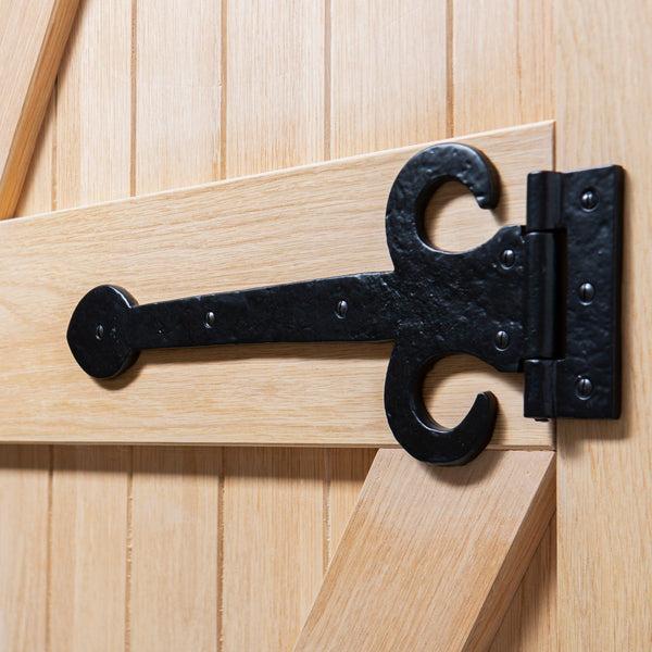 Nicola Spring 400mm Black Arrowhead T-Hinge