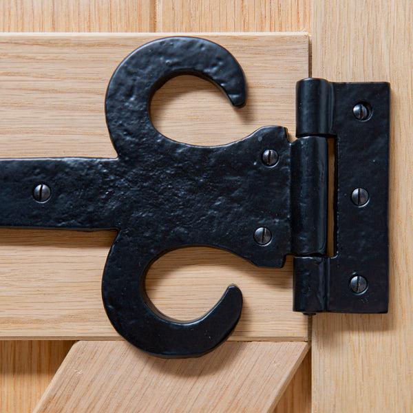 Nicola Spring 400mm Black Arrowhead T-Hinge