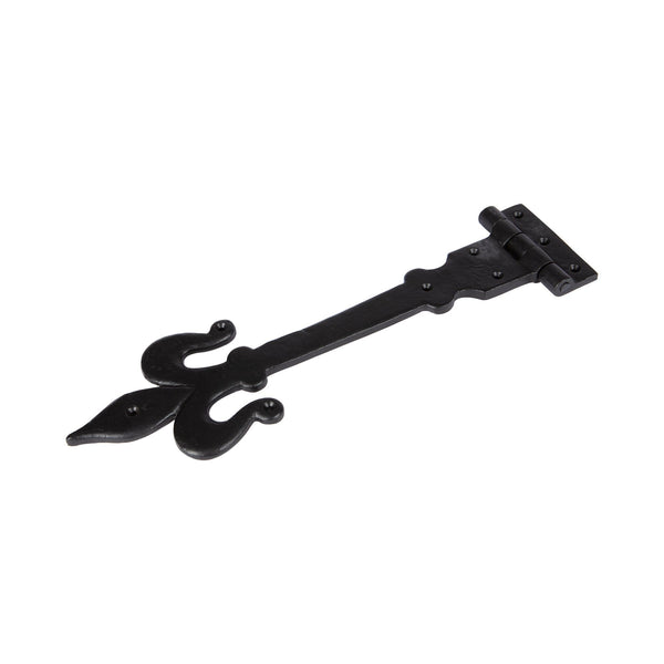 nicola spring 405mm Black Fleur De Lis T-Hinge