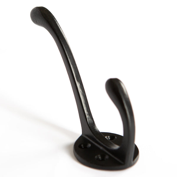 Nicola Spring 40mm X 105mm Black Hat & Coat Hook