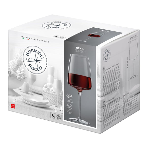 Nicola Spring 450ml Nexo Wine Glasses - Pack Of Six