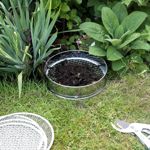 Nicola Spring 5-Filter Garden Riddle Sieve - 30cm