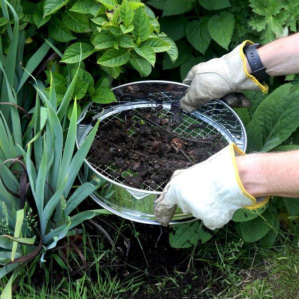 Nicola Spring 5-Filter Garden Riddle Sieve - 30cm