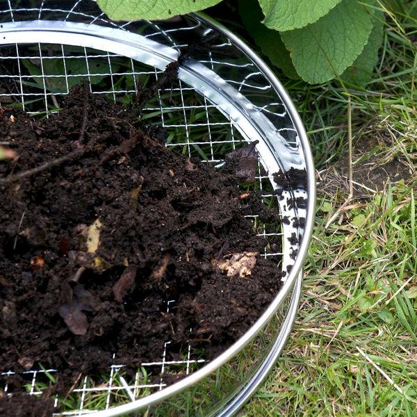 Nicola Spring 5-Filter Garden Riddle Sieve - 30cm
