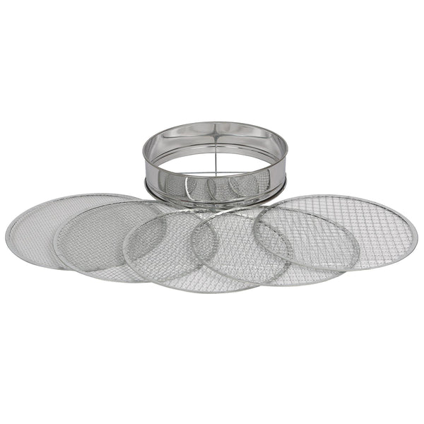 nicola spring 5-Filter Garden Riddle Sieve - 30cm